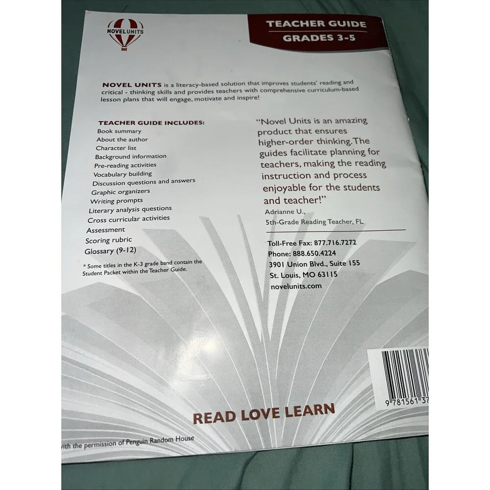 Castle in the Attic Novel Units Teacher Guide by Novel Units (2019, Trade...